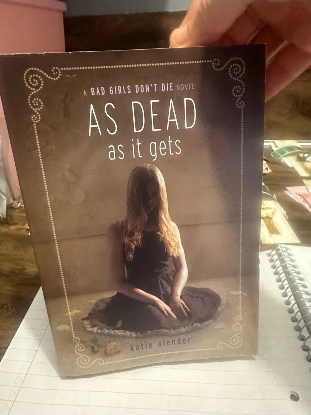 As Dead As It Gets by Katie Alender Paperback YA Horror Scholastic